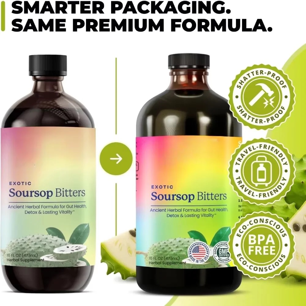 98% High Absorption, Soursop B - Bitters Bottle Set review and price