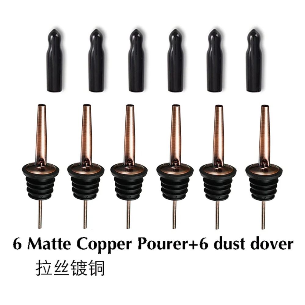 6PCS Stainless Steel Wine Pour - Bitters Bottle Set review and price