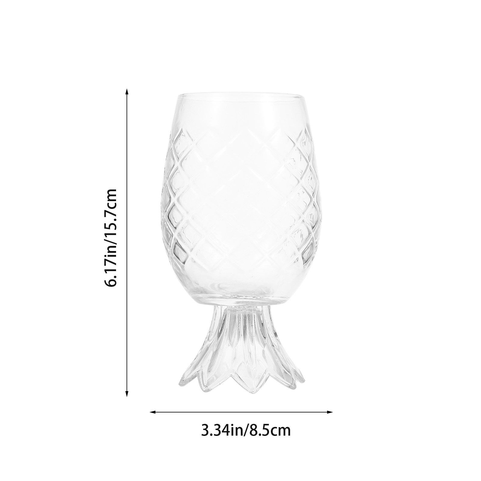 Pineapple Shaped Cocktail Glas - Home Bar Set review and price