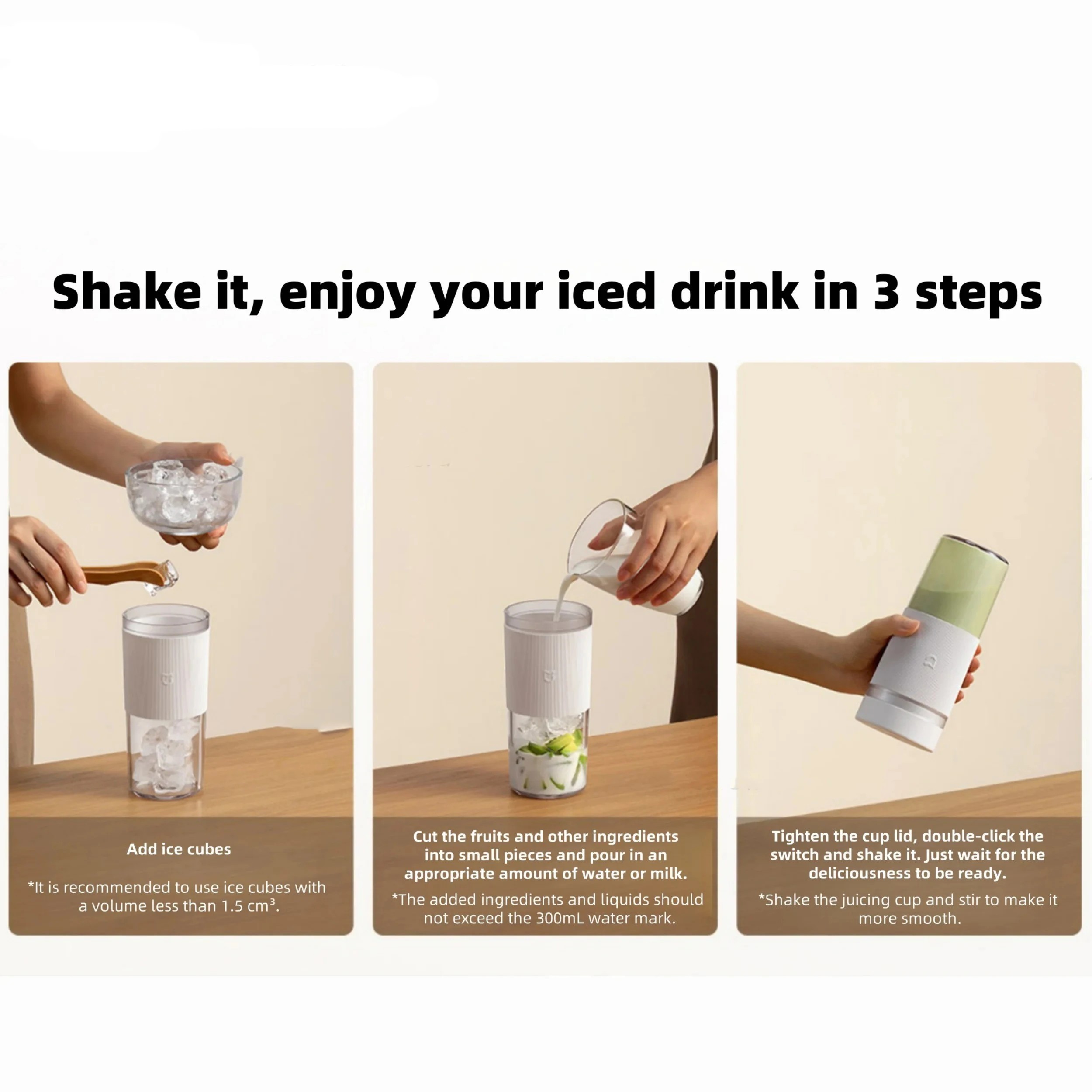NEW MIJIA Portable Juicer Mixe - Citrus Juicer Bar review and price