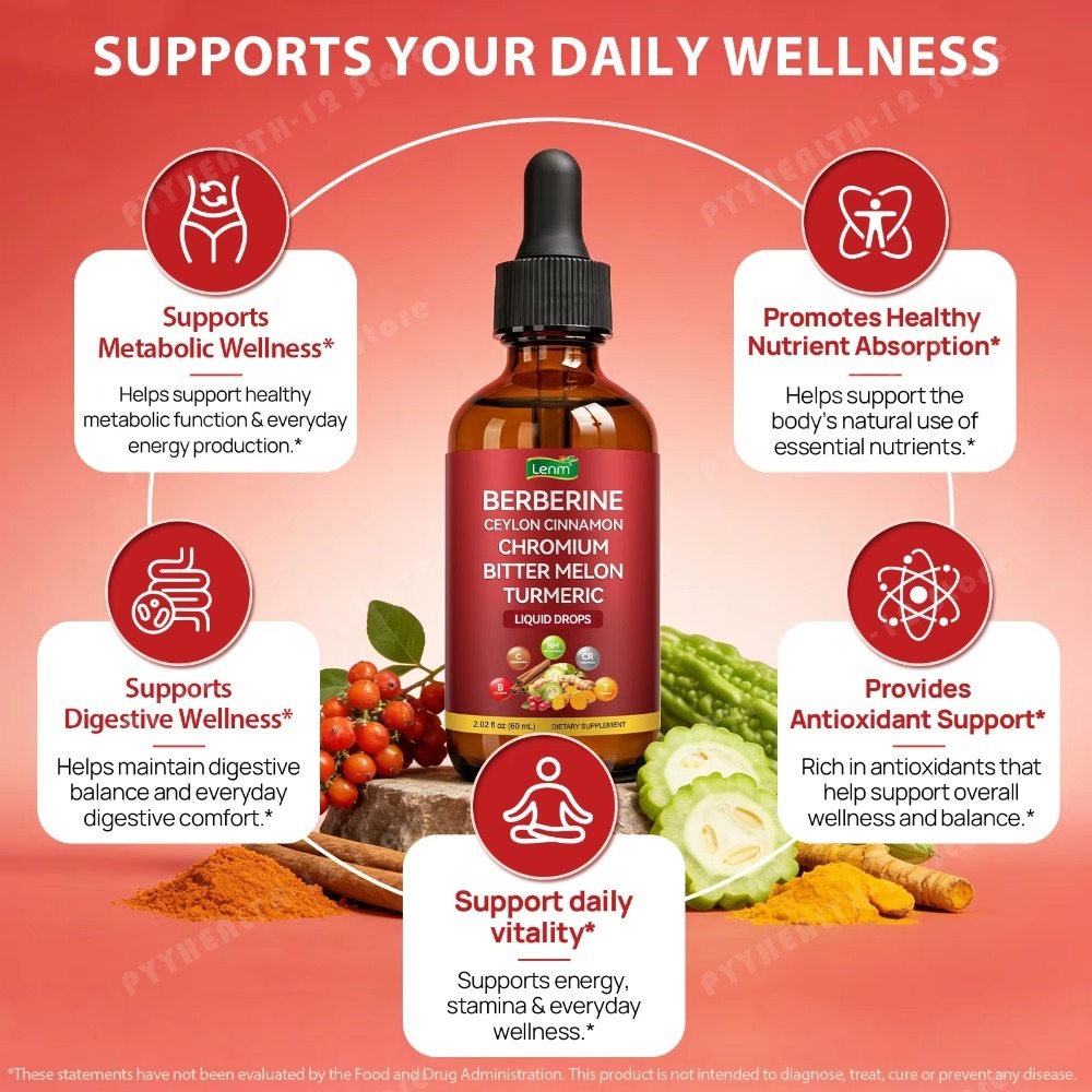 Berberine Liquid Drops with Ch - Bitters Bottle Set review and price